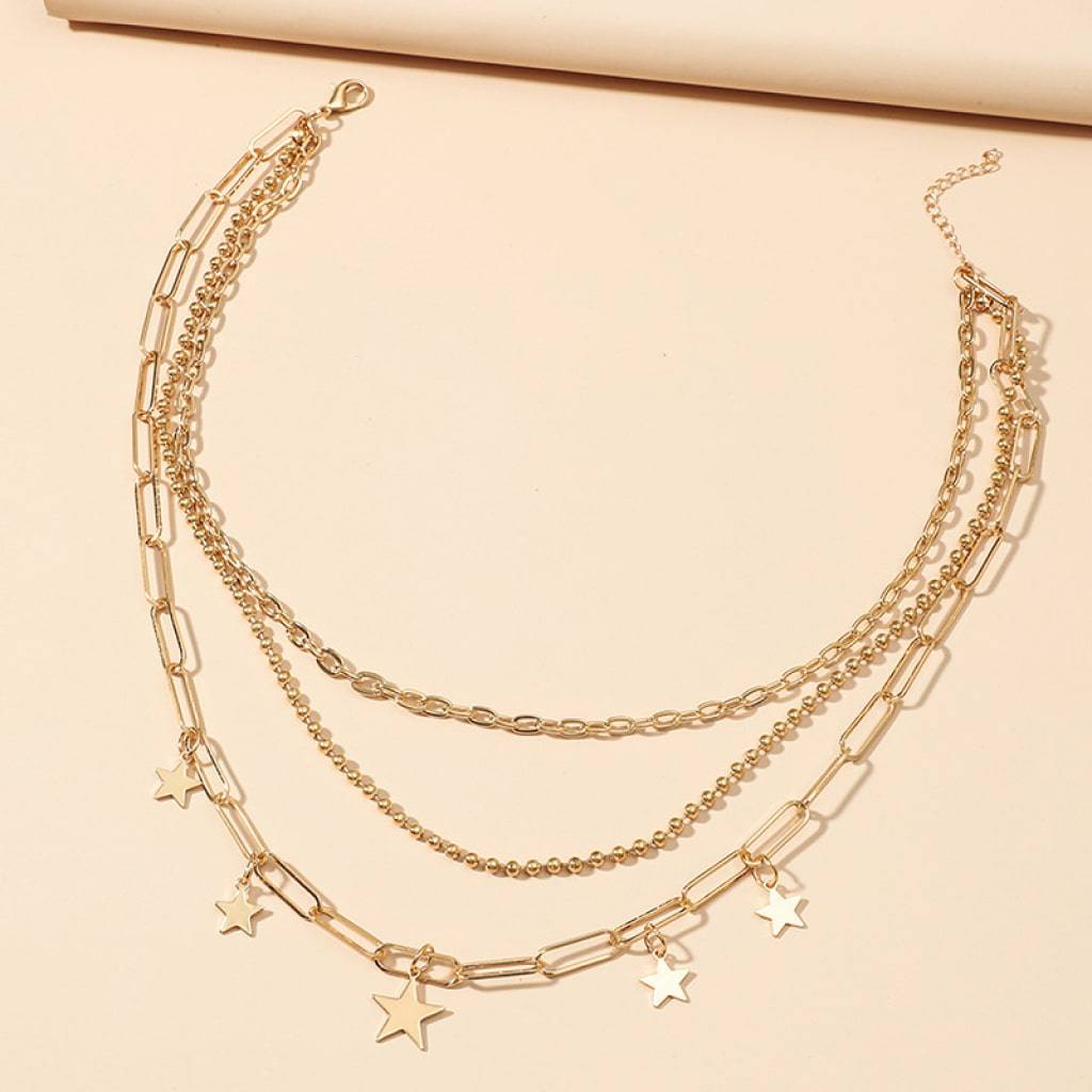 <h1>Fashion Triple Necklace Fashion</h1> Fashion Triple Necklace Fashion