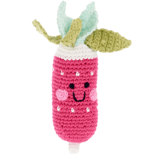 Friendly Radish Rattle Friendly Radish Rattle