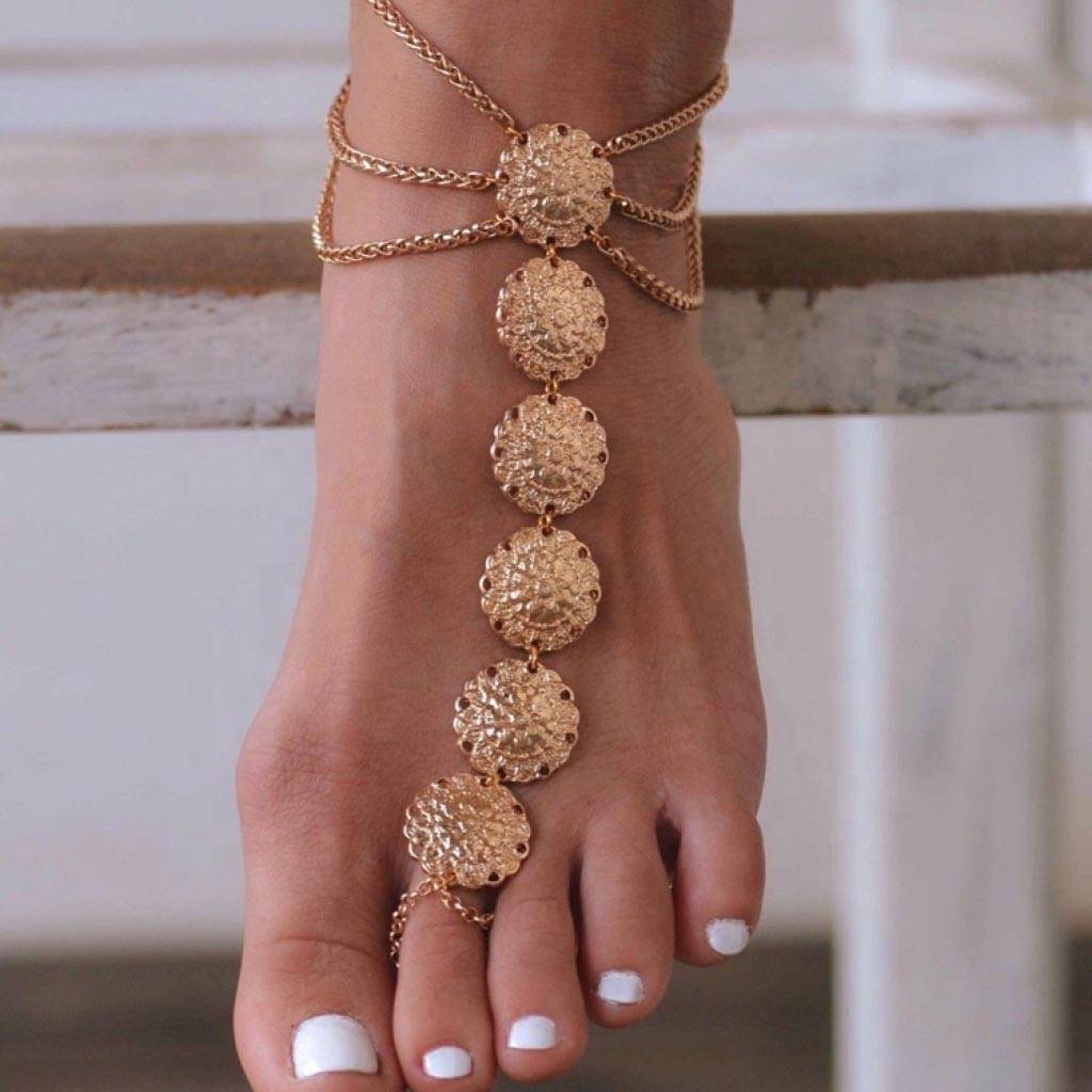<h1>Gold Adjustable Beach Anklets Fashion</h1> Gold Adjustable Beach Anklets Fashion