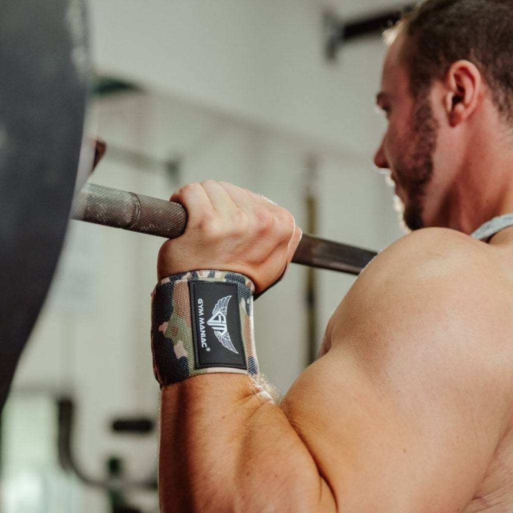 <h1>Gym Maniac Brown Camo GM Weightlifting Wrist Wraps Sports & Fitness</h1> Gym Maniac Brown Camo GM Weightlifting Wrist Wraps Sports & Fitness