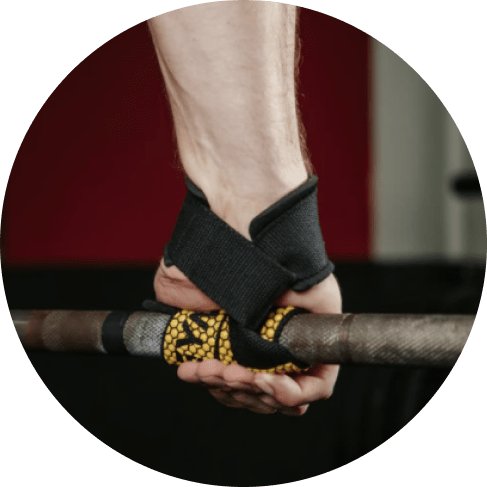 Gym Maniac Orange Lifting Straps With Non-Slip Flex Gel Gym Maniac Orange Lifting Straps With Non-Slip Flex Gel