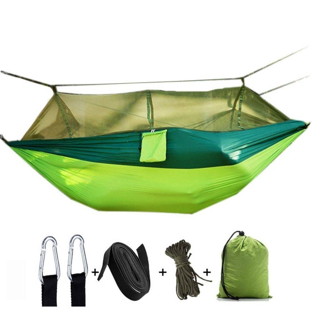 <h1>Hammock With Mosquito Net Backyard Activities Color : Bright Green|Army Green|Blue</h1> Hammock With Mosquito Net Backyard Activities Color : Bright Green|Army Green|Blue
