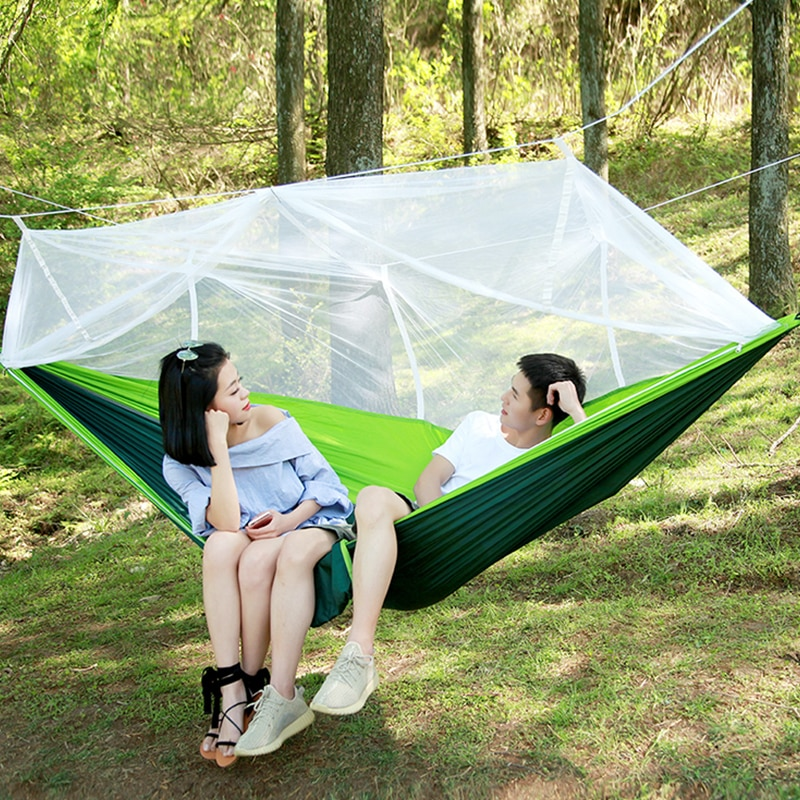 <h1>Hammock With Mosquito Net Backyard Activities Color : Bright Green|Army Green|Blue</h1> Hammock With Mosquito Net Backyard Activities Color : Bright Green|Army Green|Blue