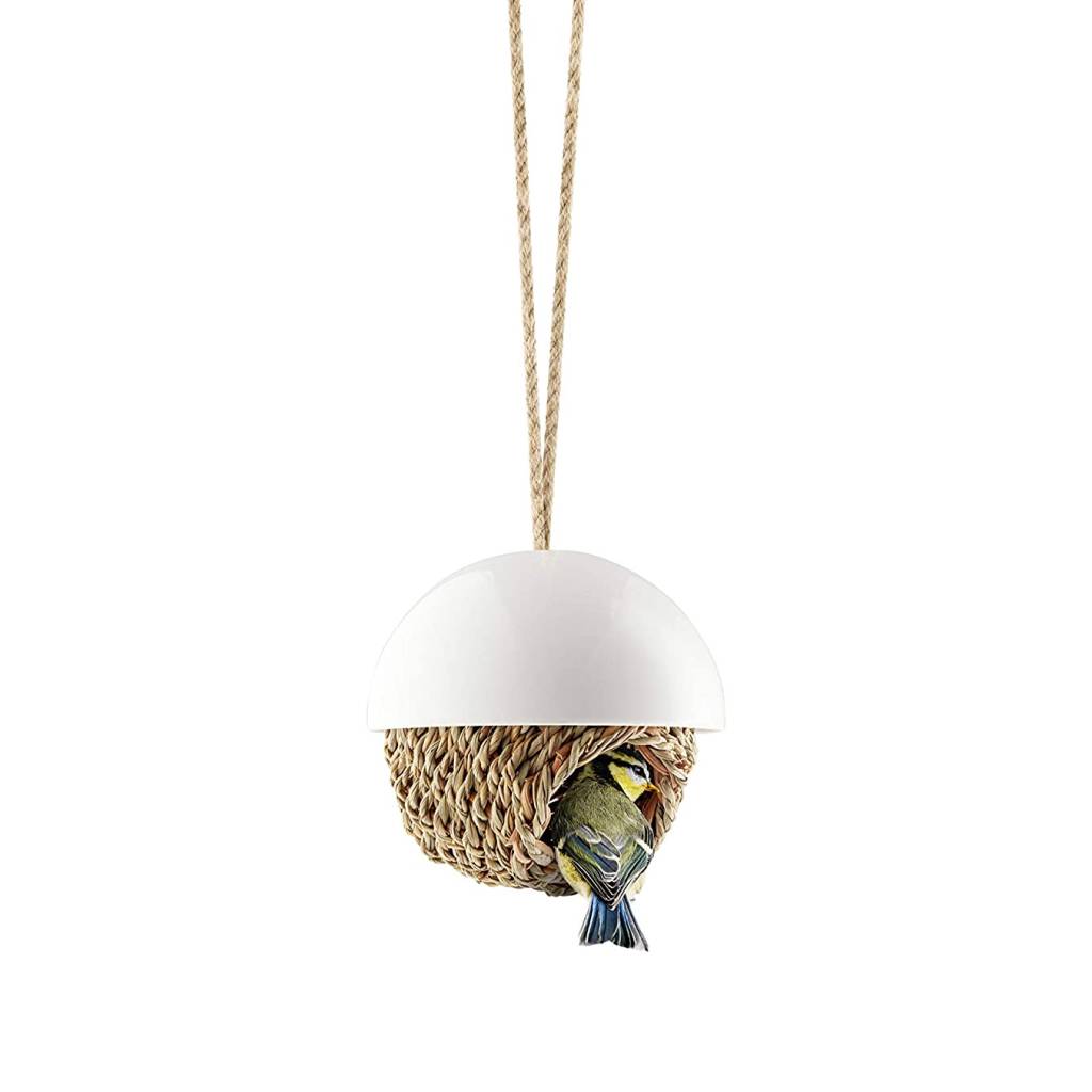 <h1>Hanging Woven Porcelain Bird Shelter Garden</h1> Hanging Woven Porcelain Bird Shelter Garden