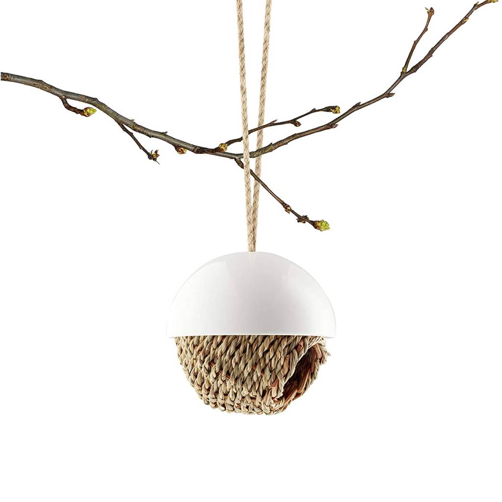 <h1>Hanging Woven Porcelain Bird Shelter Garden</h1> Hanging Woven Porcelain Bird Shelter Garden