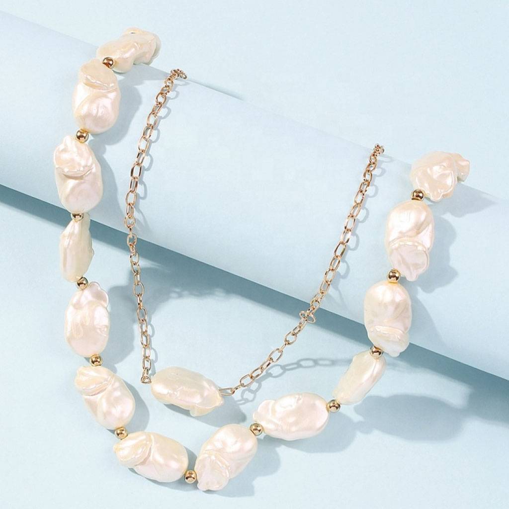 <h1>Irregular Pearl Necklace Fashion</h1> Irregular Pearl Necklace Fashion
