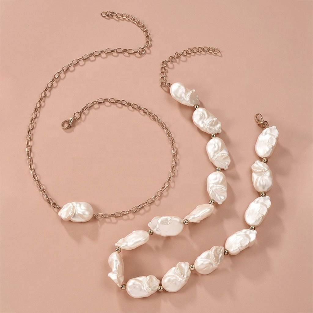 <h1>Irregular Pearl Necklace Fashion</h1> Irregular Pearl Necklace Fashion
