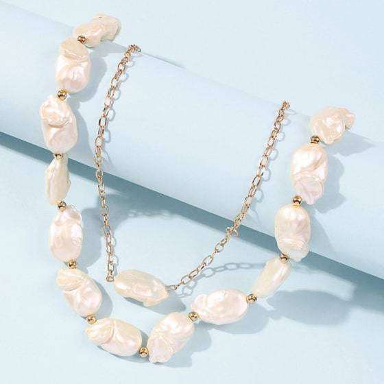 Irregular Pearl Necklace Irregular Pearl Necklace