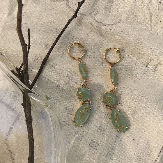 Irregular Vintage Shaped Earrings Irregular Vintage Shaped Earrings