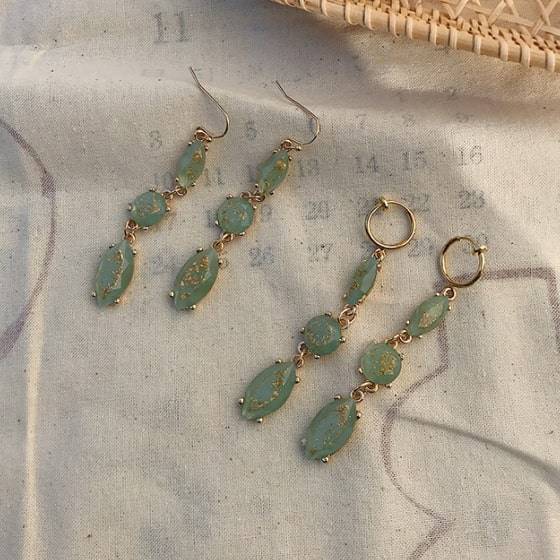 Irregular Vintage Shaped Earrings Irregular Vintage Shaped Earrings