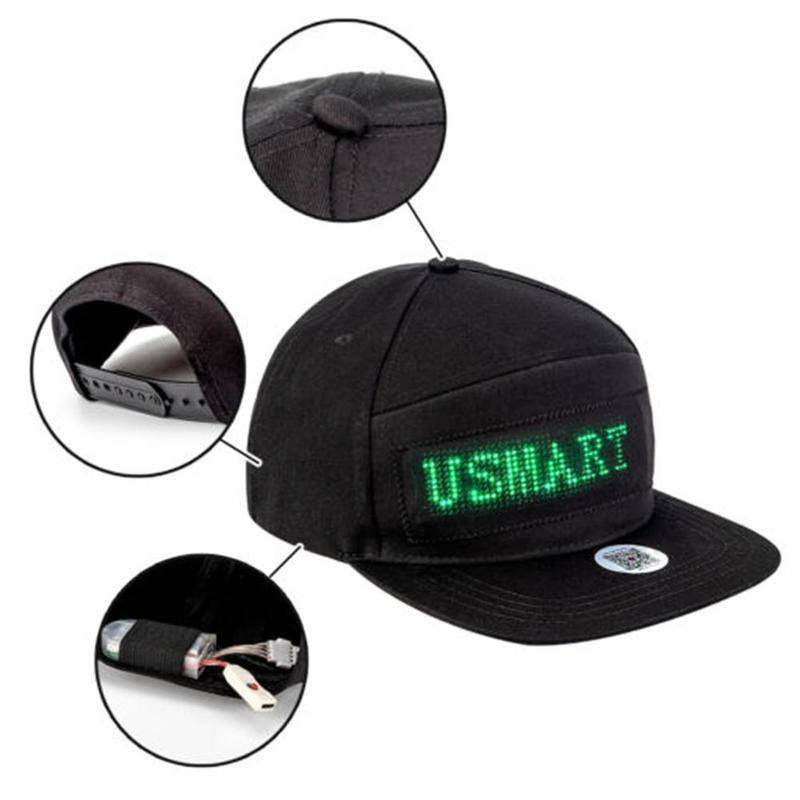 <h1>LED Message Cap Fashion Color : Red|Black</h1> LED Message Cap Fashion Color : Red|Black