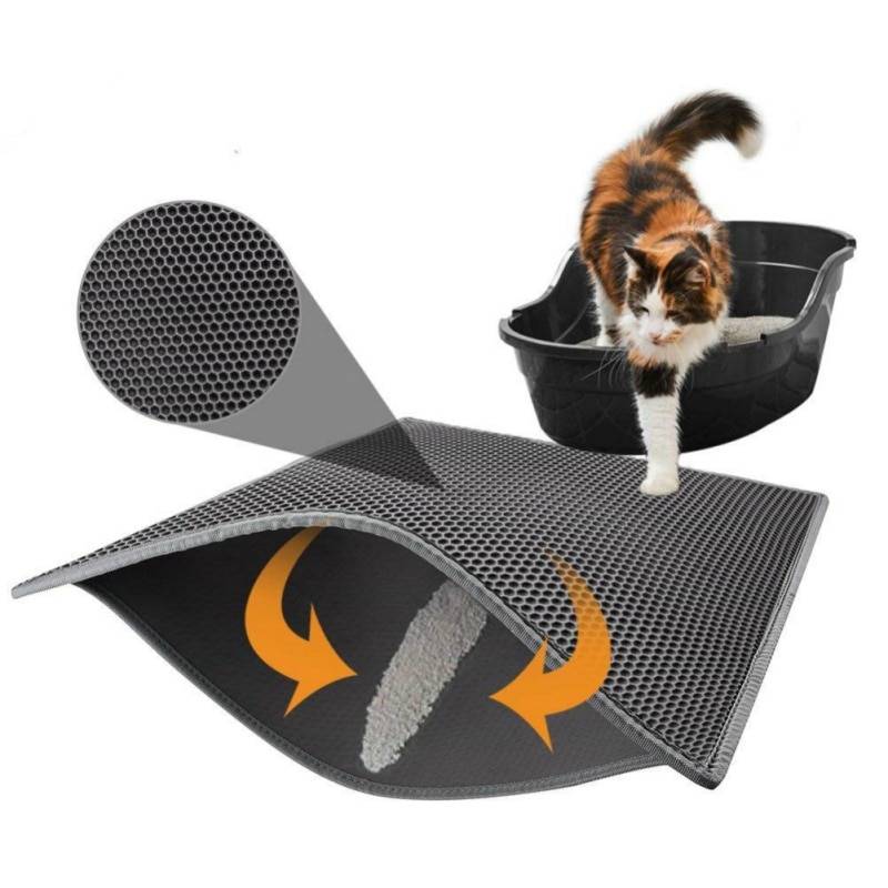 <h1>Leakage-Proof Cat Litter Mat Pets Size : 11.8 x 17.7in / 30 x 45cm |15.7 x 21.7in / 40 x 55cm |21.7 x 29.5in / 55 x 75cm</h1> Leakage-Proof Cat Litter Mat Pets Size : 11.8 x 17.7in / 30 x 45cm |15.7 x 21.7in / 40 x 55cm |21.7 x 29.5in / 55 x 75cm