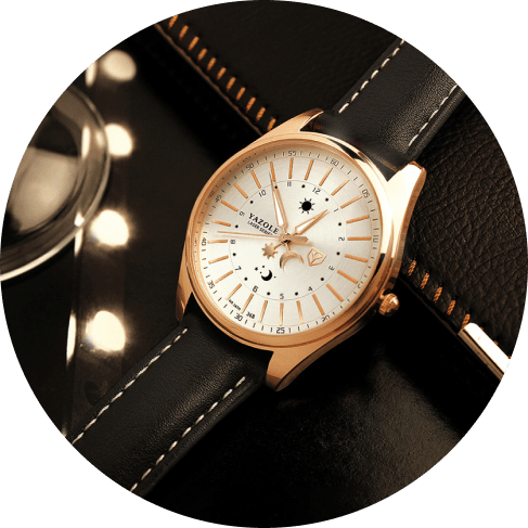 Men’s Moon & Sun Styled Dial Watch Men’s Moon & Sun Styled Dial Watch