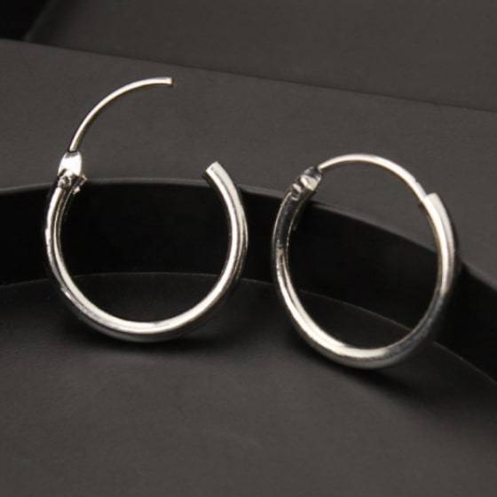 Metal Hoop Earrings Metal Hoop Earrings