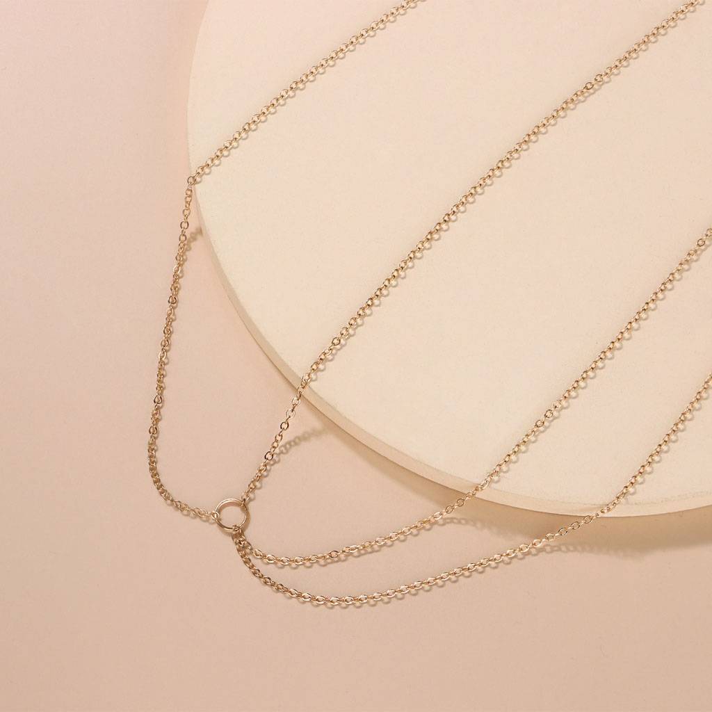 <h1>Minimalistic Gold Body Chain Fashion</h1> Minimalistic Gold Body Chain Fashion