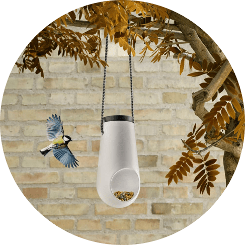 Modern Hanging Birdfeeder Modern Hanging Birdfeeder