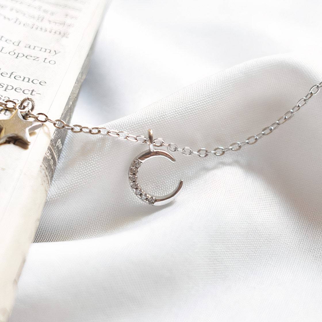 Moon And Star Necklace Moon And Star Necklace