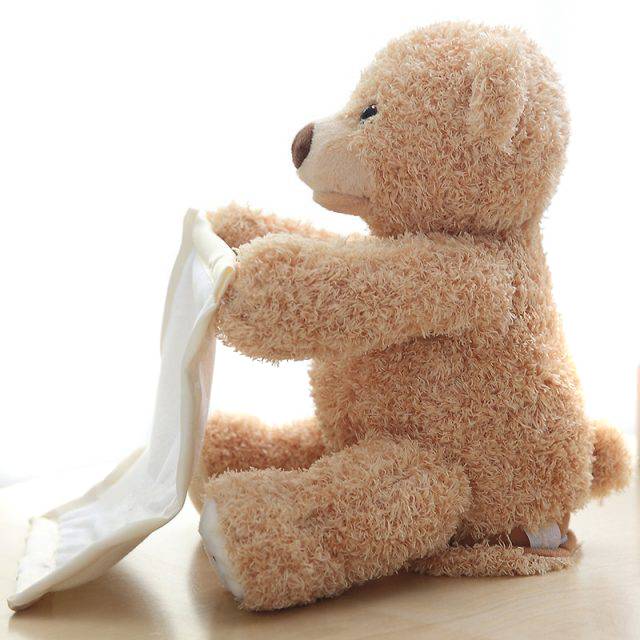 <h1>Peek-a-Boo Bear Toy Kids</h1> Peek-a-Boo Bear Toy Kids
