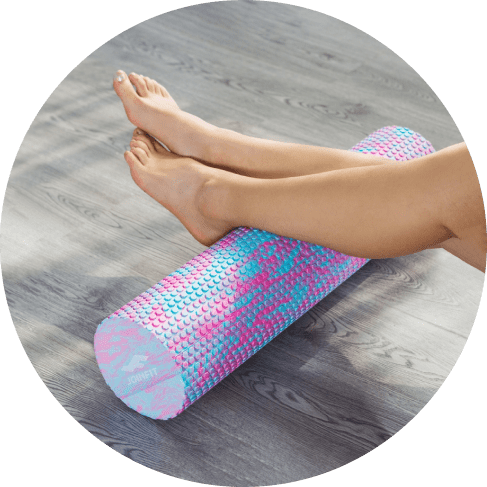Pink & Blue Foam Roller Pink & Blue Foam Roller