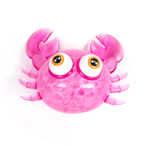 Pink Squishy Crab Toy Pink Squishy Crab Toy