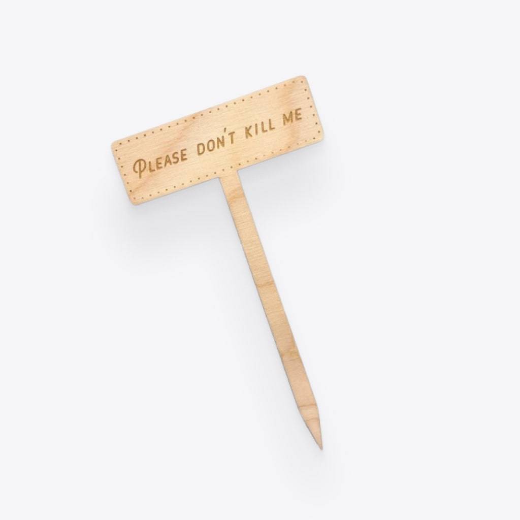 <h1>“Please Don’t Kill Me” Herb Marker Garden</h1> “Please Don’t Kill Me” Herb Marker Garden