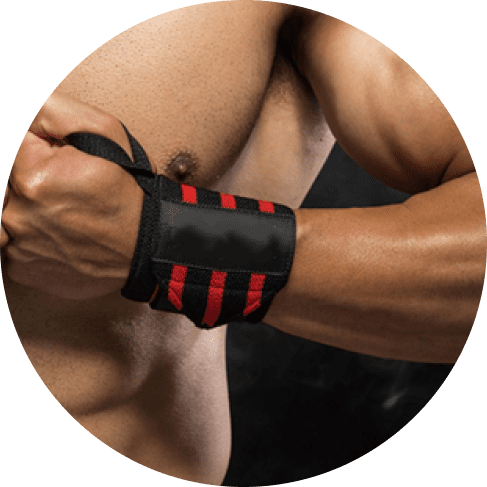 Professional Gym Wrist Straps Professional Gym Wrist Straps