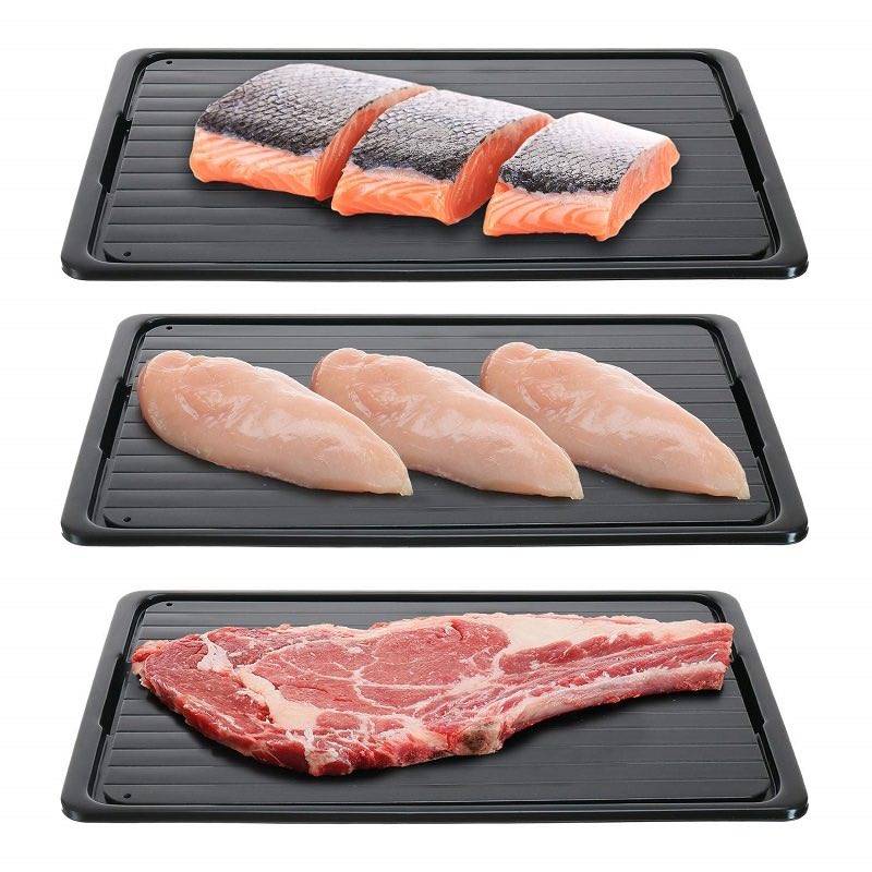 <h1>Quick Defrosting Tray Home Supplies Size : 13.8 x 7.9 x 0.2 in|11.4 x 7.9 x 0.2 in|9 x 6.3 x 0.2 in</h1> Quick Defrosting Tray Home Supplies Size : 13.8 x 7.9 x 0.2 in|11.4 x 7.9 x 0.2 in|9 x 6.3 x 0.2 in