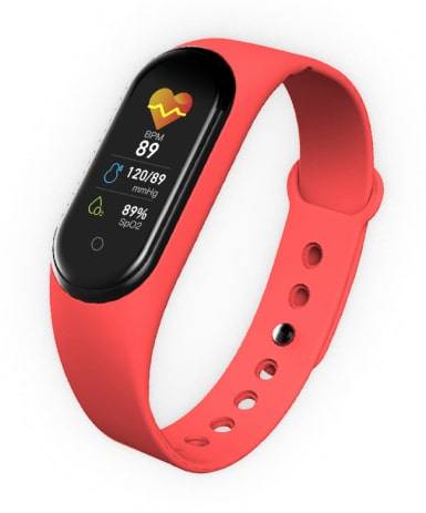 Red Fitness Tracker Red Fitness Tracker