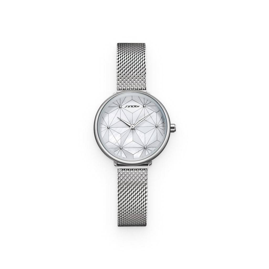 <h1>Silver Dial Women’s Watch Fashion</h1> Silver Dial Women's Watch Fashion