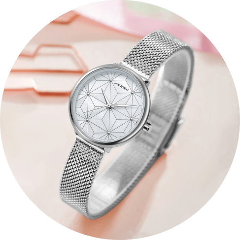 Silver Dial Women's Watch Silver Dial Women's Watch