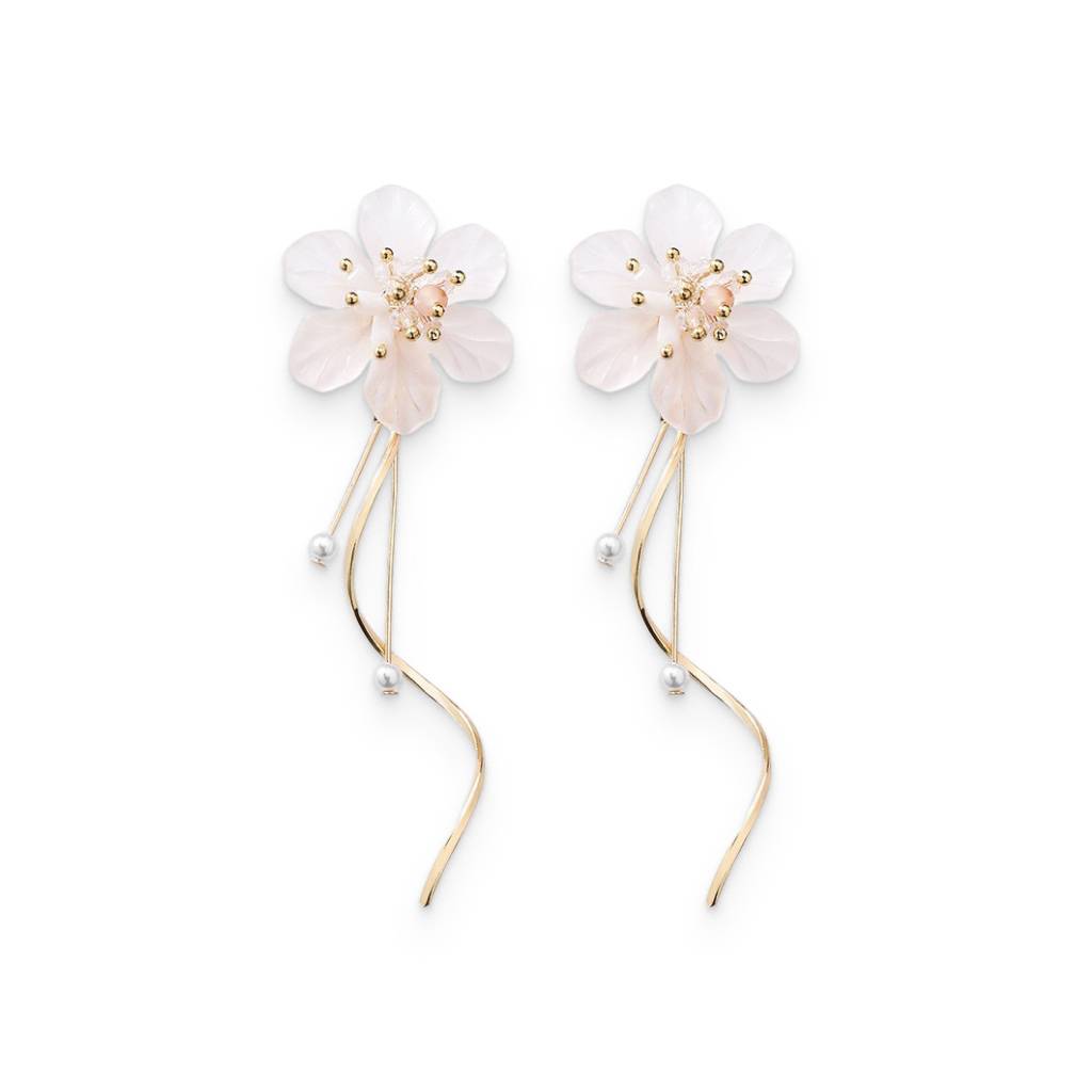 <h1>Six Petal Flower Stud Earrings Fashion</h1> Six Petal Flower Stud Earrings Fashion