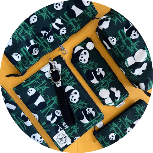 Skinny Zip: Panda Skinny Zip: Panda