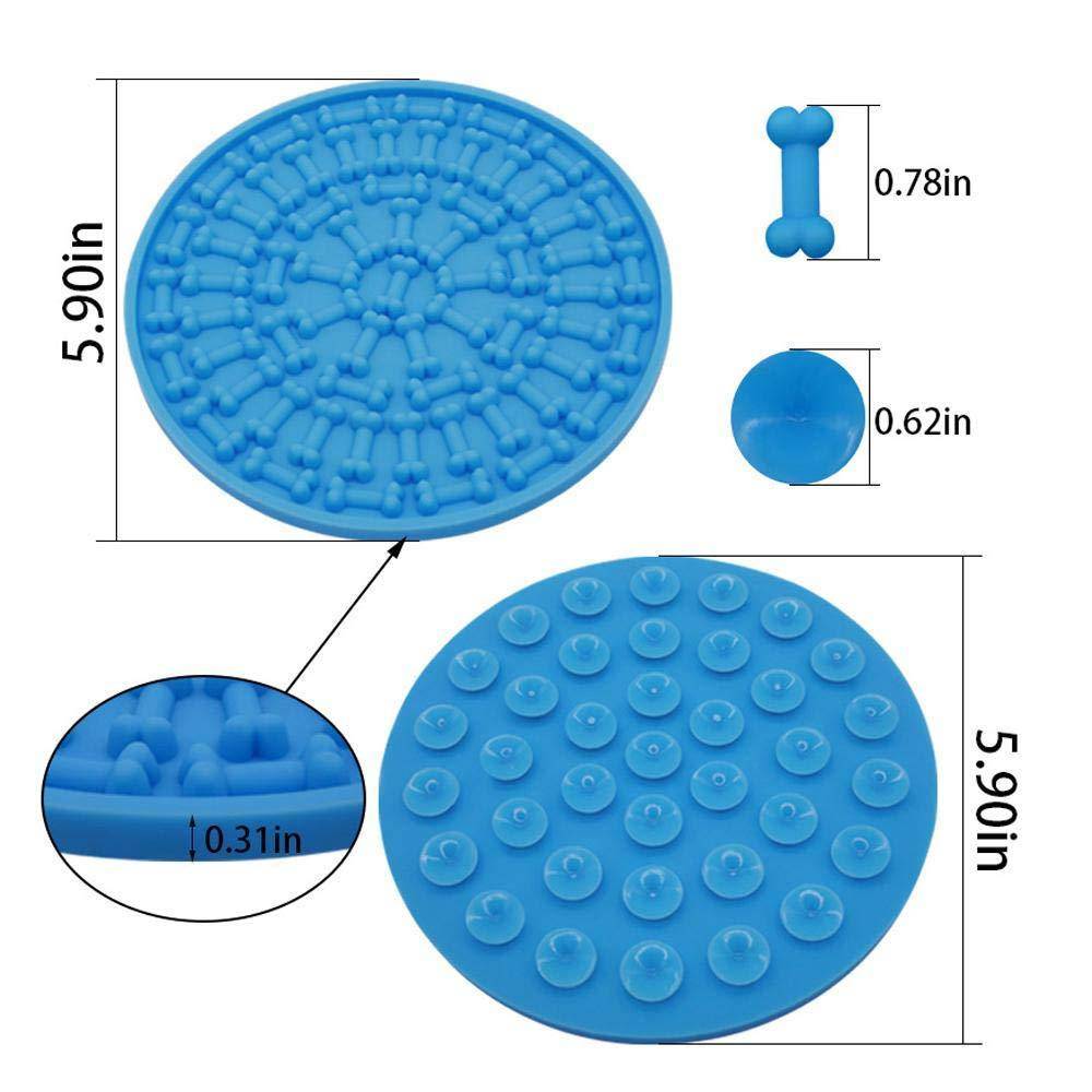 <h1>Slow Feeder Dog Mat Pets Color : Blue|Red</h1> Slow Feeder Dog Mat Pets Color : Blue|Red