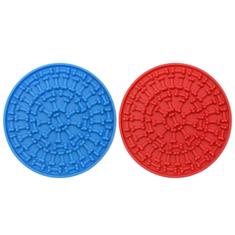 <h1>Slow Feeder Dog Mat Pets Color : Blue|Red</h1> Slow Feeder Dog Mat Pets Color : Blue|Red