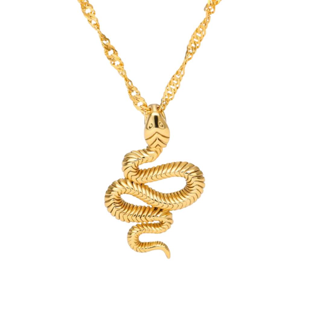 <h1>Snake Shaped Pendant Necklace Fashion</h1> Snake Shaped Pendant Necklace Fashion