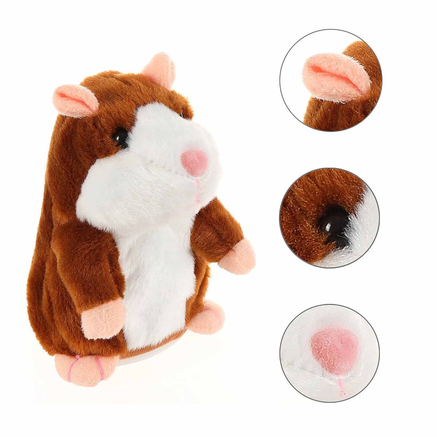 <h1>Talking Hamster Plush Toy Kids Color : Grey|Light Brown|Dark Brown</h1> Talking Hamster Plush Toy Kids Color : Grey|Light Brown|Dark Brown