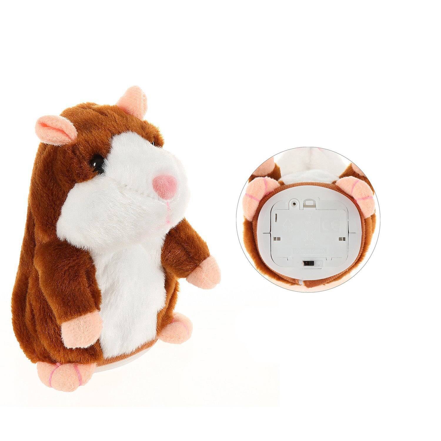 <h1>Talking Hamster Plush Toy Kids Color : Grey|Light Brown|Dark Brown</h1> Talking Hamster Plush Toy Kids Color : Grey|Light Brown|Dark Brown