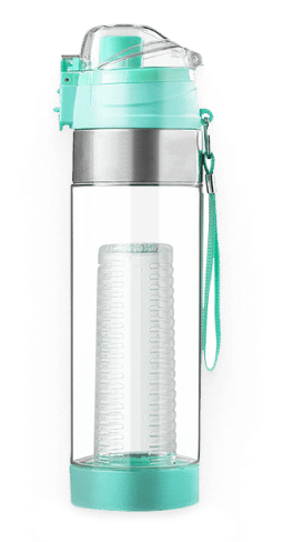 Teal Plastic Water Bottle Teal Plastic Water Bottle