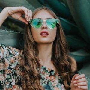 Women’s Black Midnight Cat-Eyed Sunglasses Women’s Black Midnight Cat-Eyed Sunglasses