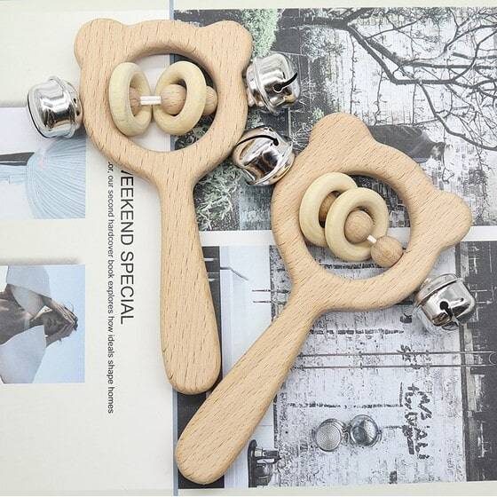 Wooden Rattle Wooden Rattle