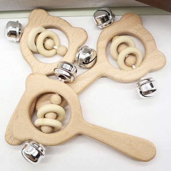 Wooden Rattle Wooden Rattle